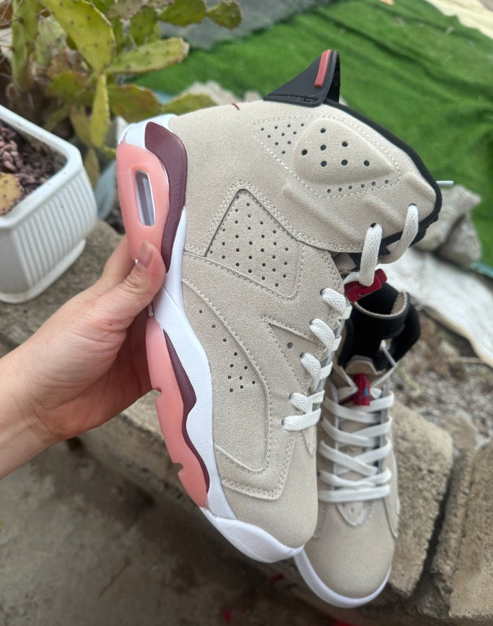 A Ma Maniére x Air Jordan 6 Retro Sail Pink + Brwn 🤎
