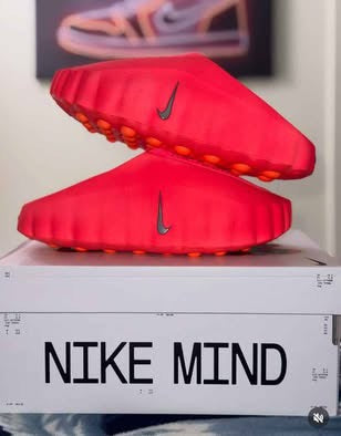 🔴🔴All Red Nike Mind 001 🔴🔴 SIZE 12 [$360 on StockX]