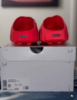 🔴🔴All Red Nike Mind 001 🔴🔴 SIZE 12 [$360 on StockX]