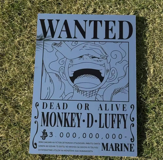 Gear 5th Luffy Wanted Poster Mirror