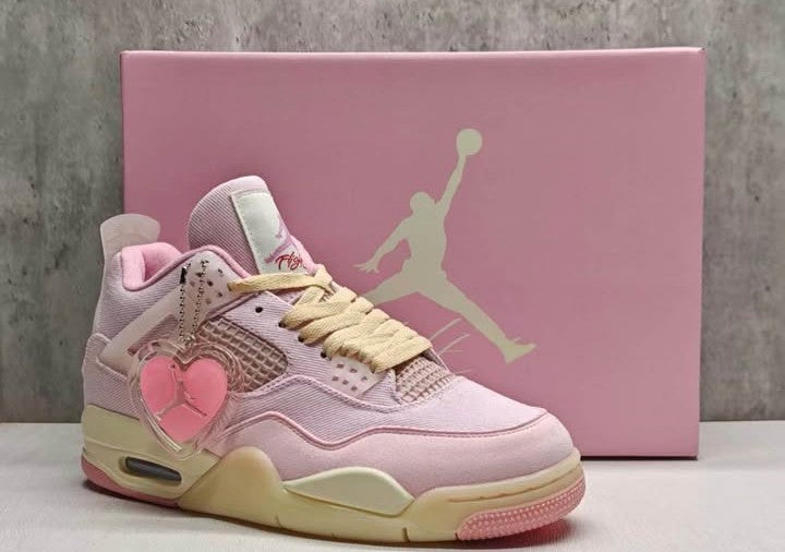Wmns Air Jordan 4s Retro ‘Iced Carmine’ | Pink | [$300 On Fight Club]