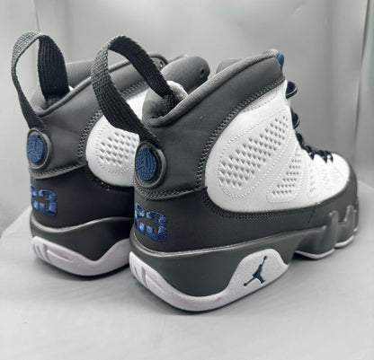 🏀 Air Jordan 9 Retro Barons "Flint Grey and French Blue" 🔵 [$215 on Uber Eats & Nike]