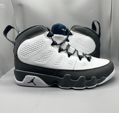 🏀 Air Jordan 9 Retro Barons "Flint Grey and French Blue" 🔵 [$215 on Uber Eats & Nike]
