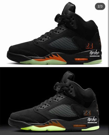 🎃🏮 B4 RELEASE Air Jordan 5 🏀 Retro 'Halloween' (2026) 🏮🎃