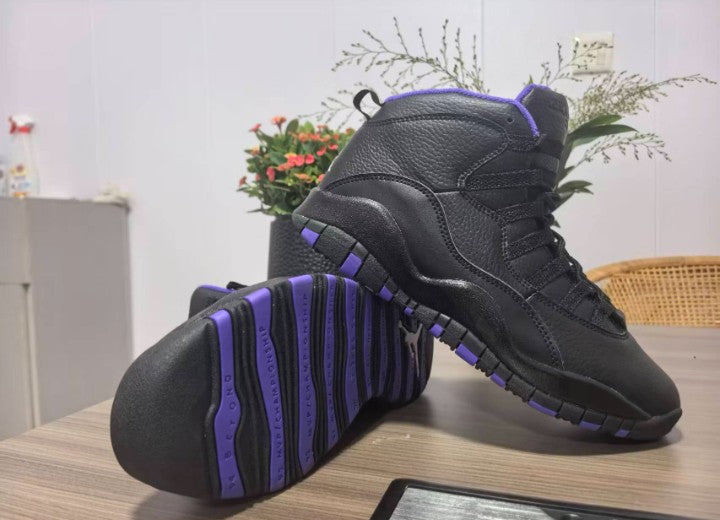 🏀 Air Jordan 10 OG/Retro “Sacramento” Black + Purple 💜🖤 [$380 on eBay]