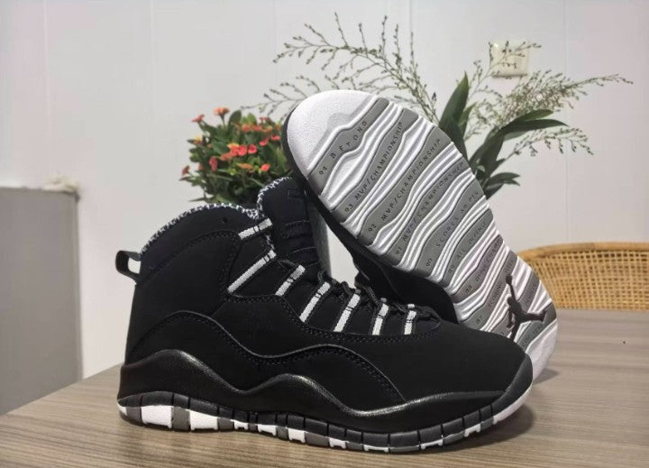 🏀 Air Jordan 10 Retro GS “Stealth” 003 Black [$230 on Fight Club] 🖤