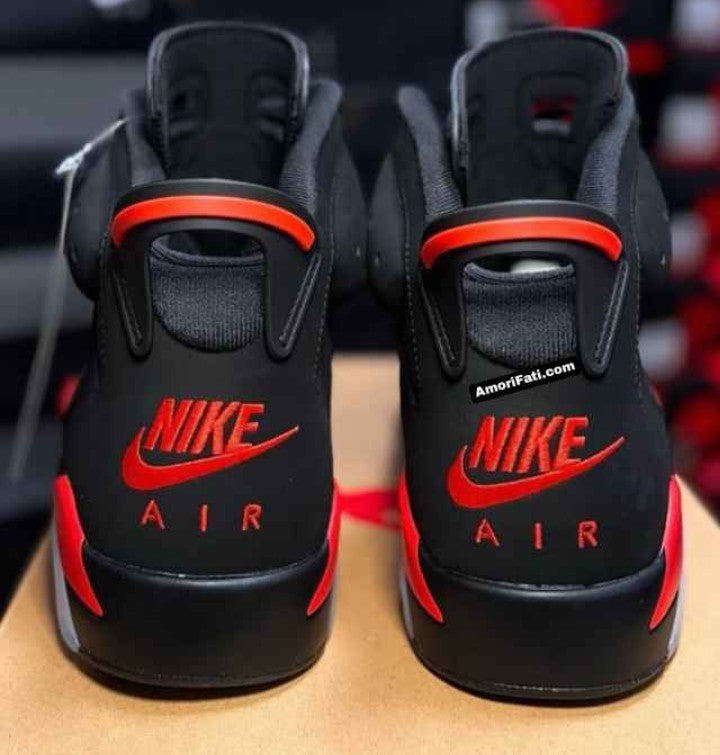 🔥🏀 Jordan Retro 6 (VI) Black Infrared 2019 Release BRAND NEW/DS [$440 on Stock X]