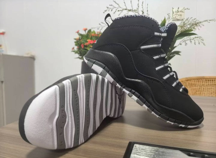 🏀 Air Jordan 10 Retro GS “Stealth” 003 Black [$230 on Fight Club] 🖤