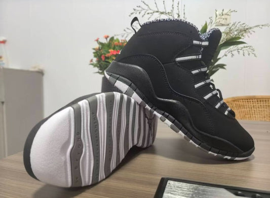 🏀 Air Jordan 10 Retro GS “Stealth” 003 Black [$230 on Fight Club] 🖤