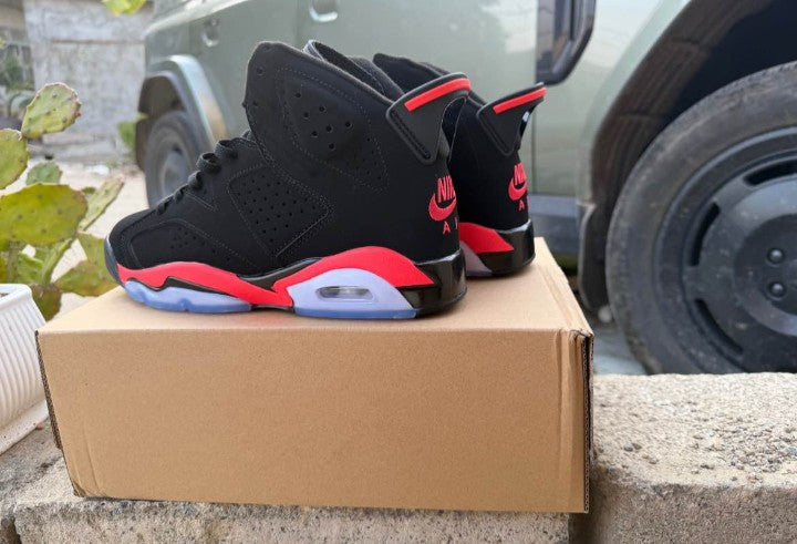 🔥🏀 Jordan Retro 6 (VI) Black Infrared 2019 Release BRAND NEW/DS [$440 on Stock X]