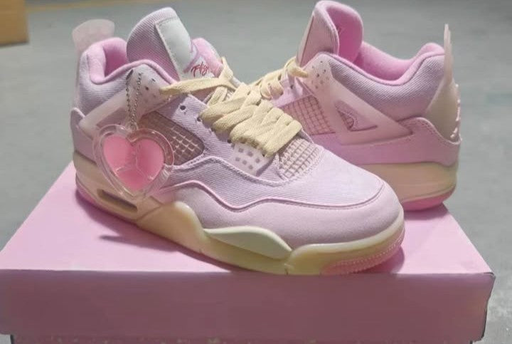 Wmns Air Jordan 4s Retro ‘Iced Carmine’ | Pink | [$300 On Fight Club]