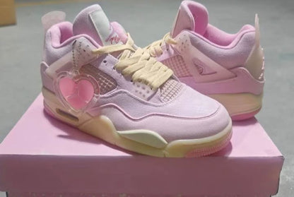 Wmns Air Jordan 4s Retro ‘Iced Carmine’ | Pink | [$300 On Fight Club]