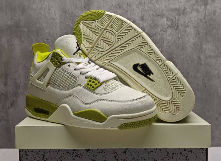 J Balvin x Air Jordan 4 "Lemonade" 💚 [$160 on DopeKicksWorld]