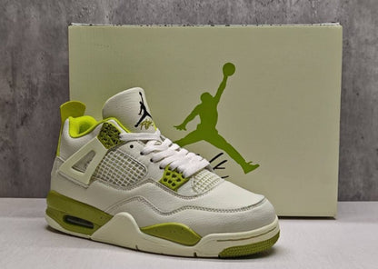 J Balvin x Air Jordan 4 "Lemonade" 💚 [$160 on DopeKicksWorld]