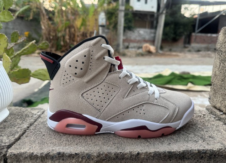 A Ma Maniére x Air Jordan 6 Retro Sail Pink + Brwn 🤎