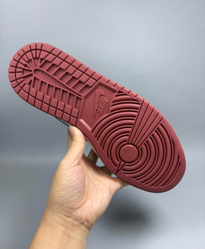 ☁️🧧🐉 Air Jordan 1 Mid Custom Red Chinese New Year🐲🔥 🇨🇳 [$315 on Etsy]