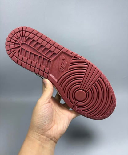 ☁️🧧🐉 Air Jordan 1 Mid Custom Red Chinese New Year🐲🔥 🇨🇳 [$315 on Etsy]
