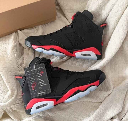 🔥🏀 Jordan Retro 6 (VI) Black Infrared 2019 Release BRAND NEW/DS [$440 on Stock X]