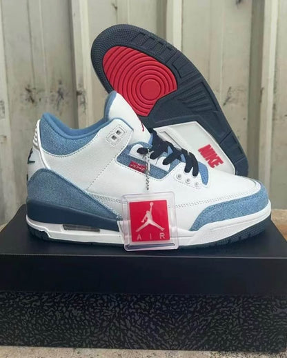 👖Jordan 3 Retro Levi’s x Jordan “All Stars” Denim [$470 on StockX]
