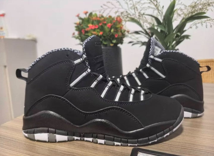 🏀 Air Jordan 10 Retro GS “Stealth” 003 Black [$230 on Fight Club] 🖤