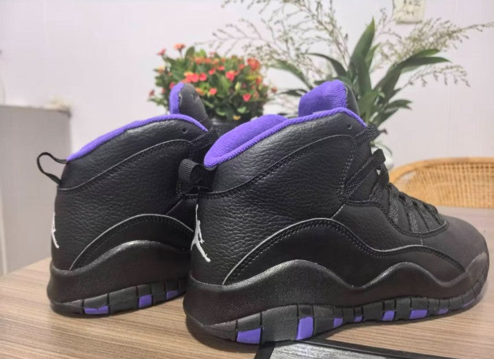 🏀 Air Jordan 10 OG/Retro “Sacramento” Black + Purple 💜🖤 [$380 on eBay]