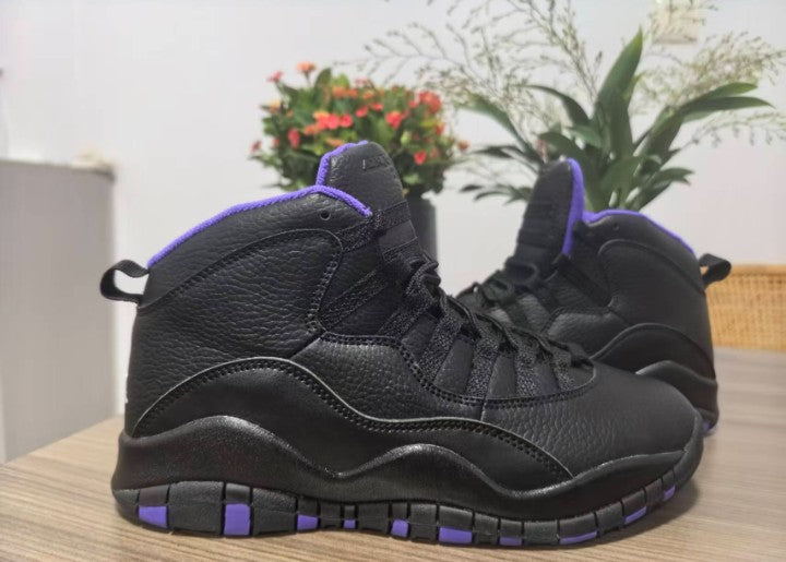 🏀 Air Jordan 10 OG/Retro “Sacramento” Black + Purple 💜🖤 [$380 on eBay]