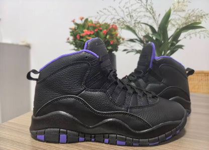 🏀 Air Jordan 10 OG/Retro “Sacramento” Black + Purple 💜🖤 [$380 on eBay]