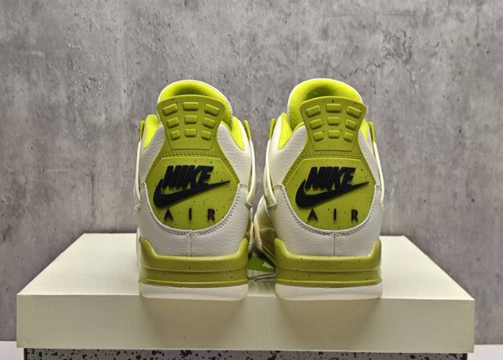 J Balvin x Air Jordan 4 "Lemonade" 💚 [$160 on DopeKicksWorld]